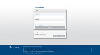 
                            8. Account View by LPL Financial - Login Page