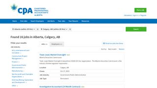 
                            7. Accountancy jobs in Alberta, Calgary, AB | CPA Alberta