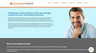 
                            2. AccountantsWorld: Cloud solutions for accountants