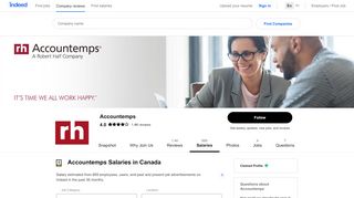 
                            5. Accountemps Salaries | Indeed.com