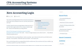 
                            7. Accounting Xero Login