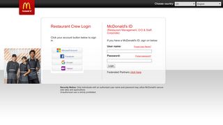 
                            6. account.mcd.com - Home Realm Discovery