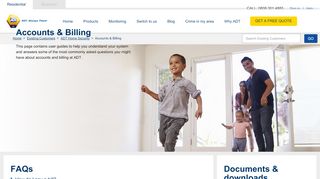 
                            7. Accounts & Billing - Home | Existing Customers | ADT