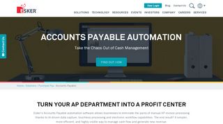 
                            5. Accounts Payable Automation Software - Invoice & AP ... - Esker