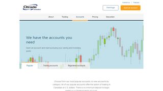 
                            3. Accounts | Qtrade Investor