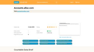 
                            4. Accounts.alluc.com - Easy Counter