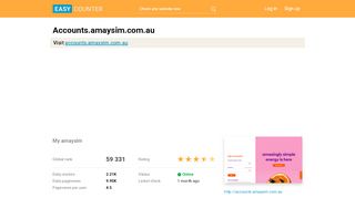 
                            9. Accounts.amaysim.com.au: My amaysim