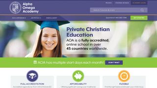 
                            6. Accredited Christian Online Academy - Alpha Omega Academy