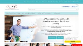 
                            7. Accredited Mental Health Training for Professionals | APT