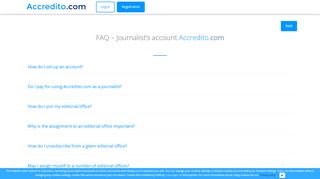 
                            1. Accredito.com - Information about Cookies