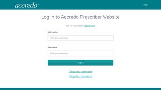 
                            3. Accredo Prescriber Website