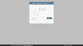 
                            3. AccSoft 2.0 Login - portal.lnct.ac.in