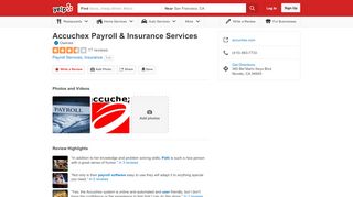 
                            9. Accuchex Payroll & Insurance Services - 17 Reviews ...