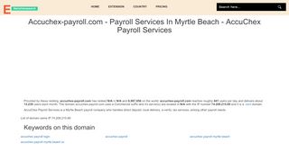 
                            8. Accuchex-payroll.com - Payroll Services In Myrtle Beach ...