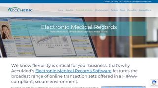 
                            3. Accumed™ EHR | Electronic Medical Records Software