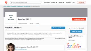 
                            7. AccuMed EHR Pricing | G2