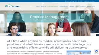 
                            1. AccuMed Medical Practice Management EHR / EMR Software