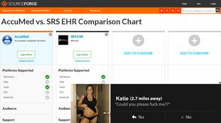 
                            8. AccuMed vs. SRS EHR Comparison - SourceForge