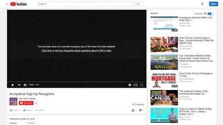 
                            9. Accuplacer Sign-Up Navigation - YouTube