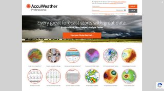 
                            2. AccuWeather.com Professional - Login