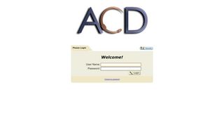 
                            1. ACD Direct Login Page