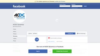 
                            6. ACDC Dynamics - Reviews | Facebook