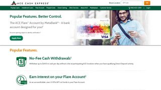 
                            5. ACE Flare Account | ACE Cash Express