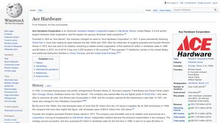 
                            8. Ace Hardware - Wikipedia