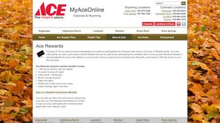 
                            10. Ace Rewards | Ace Home Centers