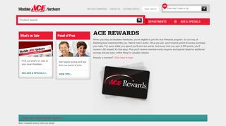 
                            4. Ace Rewards | Westlake Ace Hardware