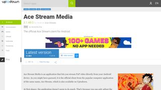 
                            9. Ace Stream Media 3.1.48.0 for Android - Download