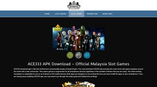 
                            3. ACE333 Login Kiosk - royal3mpire.com