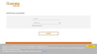 
                            7. Acea con Te | Login