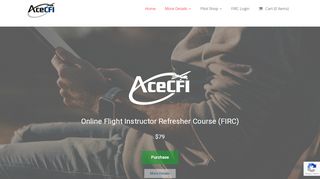 
                            1. AceCFI - Online Flight Instructor Refresher Course (FIRC ...