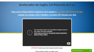 
                            4. Acelerador do ingles 2.0 - Aula Gratuita - ingles90dias.com