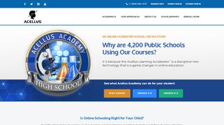 
                            2. Acellus Academy | Online Homeschool Program for Grades K-12