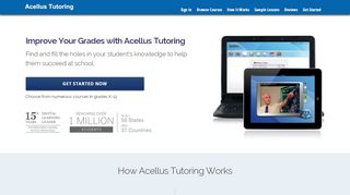 
                            5. Acellus Tutoring - Earn Better Grades at School