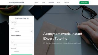 
                            3. AceMyHomework/ Essay Writing Service, Get Custom Essays ...