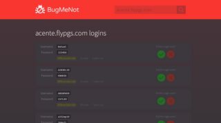 
                            5. acente.flypgs.com passwords - BugMeNot