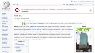 
                            5. Acer Inc. - Wikipedia