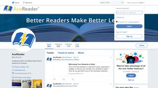 
                            7. AceReader (@AceReader) | Twitter