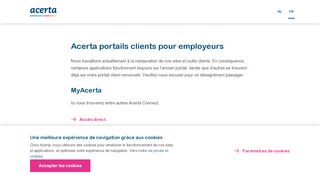 
                            3. Acerta portails clients pour employeurs - Acerta