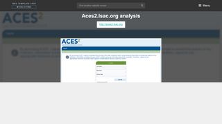 
                            6. Aces 2 Lsac. ACES²(13.03.06) Login - Popular Website Reviews