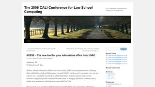 
                            4. ACES2 – The new tool for your admissions office from LSAC | The ...