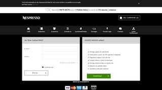 
                            1. Acessar Conta | Nespresso Club On-line