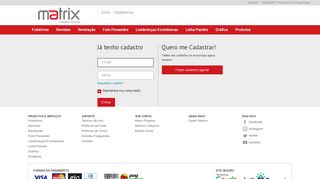 
                            8. Acesse sua conta | matrixdigital