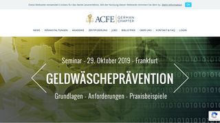 
                            5. acfe.de - Bekämpfung von Wirtschaftskriminalität