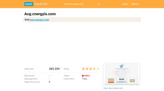 
                            8. Acg.cnergyis.com - Easy Counter