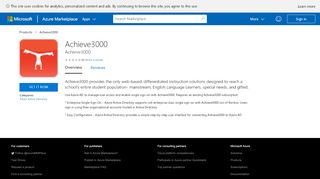 
                            9. Achieve3000 - azuremarketplace.microsoft.com