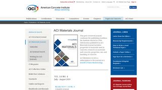 
                            1. ACI Materials Journal - American Concrete Institute